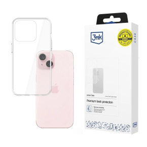 3mk ochranný kryt Armor Case pro Apple iPhone 15, čirá