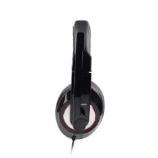 BAZAR - GEMBIRD sluchátka s mikrofonem MHS-U-001 Gaming, černá, USB - Poškozený obal (Komplet)