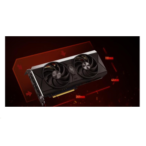 ACER Grafická karta Nitro Radeon RX 9060 XT OC,16GB,2.53 GHz