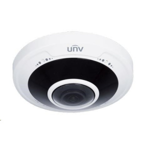 Uniview IPC815SB-ADF14K-I0, 5Mpix, H.265, obj.1.4mm (180°), IR 10m,DI/DO,audio,Mic, IP66 antivandal, fisheye