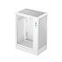 DEEPCOOL Case CH170 PLUS WH, ATX, Průhledná bočnice, bílá