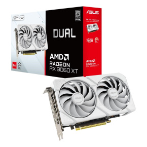 ASUS VGA AMD Radeon RX 9060 XT DUAL 16GB WHITE, RX 9060 XT, 16GB GDDR6, 2xDP, 1xHDMI ASUS VGA AMD Radeon RX 9060 XT DUAL 16GB WHITE, RX 9060 XT, 16GB GDDR6, 2xDP, 1xHDMI