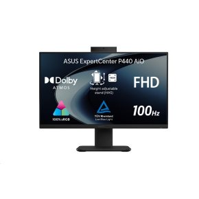 ASUS PC AiO ExpertCenter P44 (P440VAK-BPC159W), i3-1315U, 23.8" 1920 x 1080, 8GB, 512GB SSD, UHD, W11 Home, Black