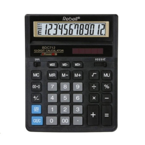 REBELL kalkulačka - RE-BDC712GL BX REBELL kalkulačka - RE-BDC712GL BX