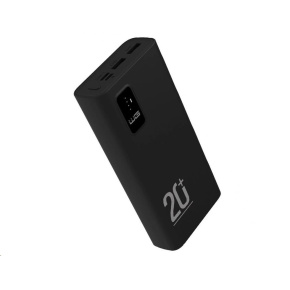 WG - Power Bank 20000 mAh, USB-C PD 20W + USB-A QC 3.0 22.5W, černá WG - Power Bank 20000 mAh, USB-C PD 20W + USB-A QC 3.0 22.5W, černá
