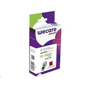 WECARE ARMOR páska pro DYMO S0720570, černá/červená, 12mm x 7m WECARE ARMOR páska pro DYMO S0720570, černá/červená, 12mm x 7m