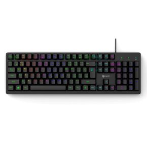 C-TECH Klávesnice Riven, Drátová USB, černá C-TECH Klávesnice Riven, Drátová USB, černá