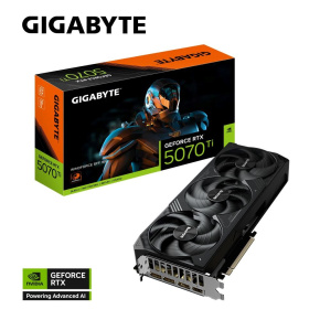 GIGABYTE VGA NVIDIA GeForce RTX 5070 Ti WINDFORCE 16G, 16G GDDR7, 3xDP, 1xHDMI GIGABYTE VGA NVIDIA GeForce RTX 5070 Ti WINDFORCE 16G, 16G GDDR7, 3xDP, 1xHDMI