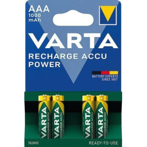Varta LR03/4BP 1000 mAh Ready to use (Blistr 4ks)
