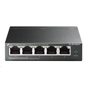 TP-Link switch TL-SF1005LP v3.40 (P/N:1700000439) (5x100Mb/s, 4xPoE, 41W, fanless) TP-Link switch TL-SF1005LP v3.40 (P/N:1700000439) (5x100Mb/s, 4xPoE, 41W, fanless)