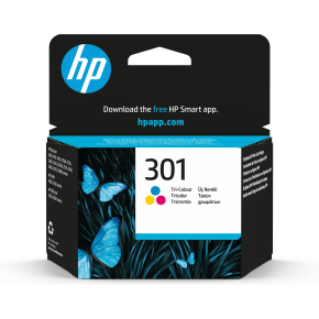 HP 301 Tri-color Ink Cart, 3 ml, CH562EE (165 pages) HP 301 Tri-color Ink Cart, 3 ml, CH562EE (165 pages)
