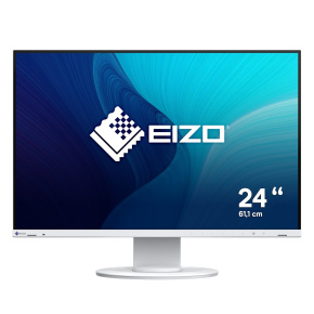 EIZO MT 24" EV2410R-WT FlexScan, IPS, 1920x1200, 350nit, 1300:1, 5ms, DisplayPort, HDMI, DVI-D, D-sub, USB, Repro, Bílý