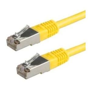 XtendLan patch kabel Cat5E, FTP - 5m, žlutý