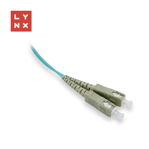 LYNX duplexní patch kabel MM, OM3, SC/SC, 50/125µm, 15m LYNX duplexní patch kabel MM, OM3, SC/SC, 50/125µm, 15m
