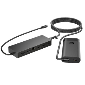 HP Universal USB-C Hub and Laptop Charger Combo-EURO HP Universal USB-C Hub and Laptop Charger Combo-EURO