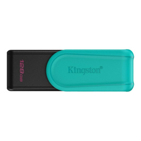 Kingston Flash Disk 128GB USB3.2 Gen 1 DataTraveler Exodia S (Black + Turquoise) Kingston Flash Disk 128GB USB3.2 Gen 1 DataTraveler Exodia S (Black + Turquoise)
