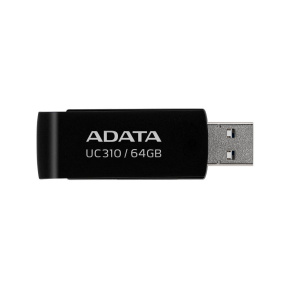 ADATA Flash Disk 64GB UC310, USB 3.2, černá ADATA Flash Disk 64GB UC310, USB 3.2, černá