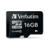 VERBATIM MicroSDHC karta 16GB Class 10 (R:45/W:10 MB/s)