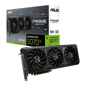 ASUS VGA NVIDIA GeForce RTX 5070 Ti PRIME 16GB, 16GB GDDR7, 3xDP, 1xHDMI