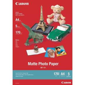 Canon fotopapír MP-101 A4, 50ks, matný, 170 g/m Canon fotopapír MP-101 A4, 50ks, matný, 170 g/m