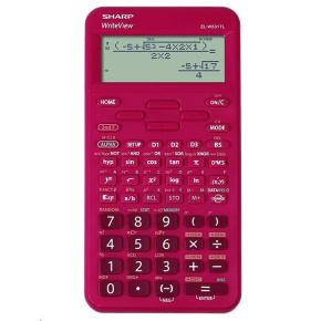 SHARP kalkulačka - ELW531TLBRD - Blister - červená SHARP kalkulačka - ELW531TLBRD - Blister - červená