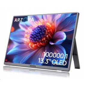 Arzopa A3C Pro Portable Monitor 13.3" OLED Full HD 1080p Metal Housing Přenosný monitor + pouzdro Arzopa A3C Pro Portable Monitor 13.3" OLED Full HD 1080p Metal Housing Přenosný monitor + pouzdro