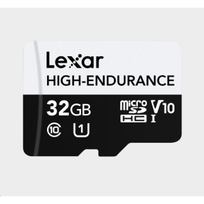 Lexar microSDHC High-Endurance UHS-I/U1/10 R100/W30 (V10) 32GB