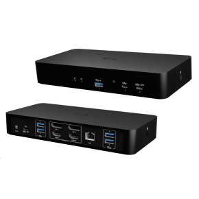 i-tec Universal Intelligent Dual Display Docking Station, Power Delivery 100W i-tec Universal Intelligent Dual Display Docking Station, Power Delivery 100W
