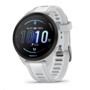 Garmin GPS sportovní hodinky Forerunner® 165, Mist grey/Whitestone, EU Garmin GPS sportovní hodinky Forerunner® 165, Mist grey/Whitestone, EU