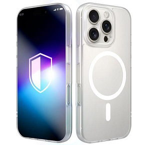3mk ochranný kryt Misty MagCase White pro Apple iPhone 16 Pro 3mk ochranný kryt Misty MagCase White pro Apple iPhone 16 Pro
