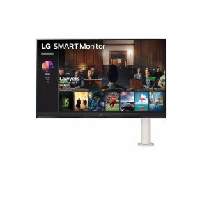 LG MT VA LED 31,5" 32SQ780S - VA panel, SMART, 3840x2160, 2xHDMI, 3x USB 2.0, USB-C, repro, ergonomicky stojan