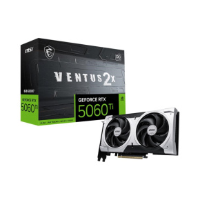 MSI VGA NVIDIA GeForce RTX 5060 Ti 8G VENTUS 2X OC PLUS, RTX 5060 Ti, 8GB GDDR7, 3xDP, 1xHDMI MSI VGA NVIDIA GeForce RTX 5060 Ti 8G VENTUS 2X OC PLUS, RTX 5060 Ti, 8GB GDDR7, 3xDP, 1xHDMI
