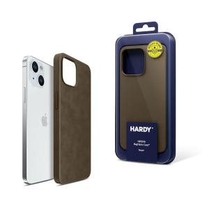 3mk ochranný kryt HARDY MagFabric Case pro Apple iPhone 15 Pro Max, Taupe