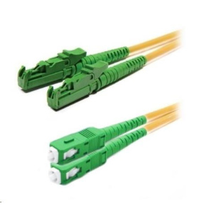Duplexní patch kabel SM 9/125, OS2, E2000(APC)-SC(APC), LS0H, 1m Duplexní patch kabel SM 9/125, OS2, E2000(APC)-SC(APC), LS0H, 1m