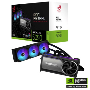 ASUS VGA NVIDIA GeForce RTX 5090 ROG ASTRAL LC 32GB OC, 32GB GDDR7, 3xDP, 2xHDMI