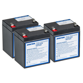 AVACOM Náhradní baterie AVA-RBP03-12050-KIT pro UPS Ever, Legrand AVACOM Náhradní baterie AVA-RBP03-12050-KIT pro UPS Ever, Legrand