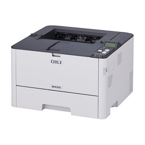 BAZAR - Oki B433dn A4 40 ppm 1200x1200 dpi,PCL, PS3,USB 2.0, LAN, Duplex - poškozený obal