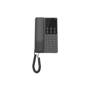 Grandstream GHP621W, hotelový VoIP telefon, 2 linky, 2 SIP účty, Wi-Fi, HD Audio, 3 cestná konference, Černý Grandstream GHP621W, hotelový VoIP telefon, 2 linky, 2 SIP účty, Wi-Fi, HD Audio, 3 cestná konference, Černý
