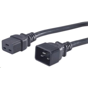 PREMIUMCORD Kabel napájecí 230V/16A prodlužovací 1,5m (konektory IEC 320 C19 - IEC 320 C20) PREMIUMCORD Kabel napájecí 230V/16A prodlužovací 1,5m (konektory IEC 320 C19 - IEC 320 C20)