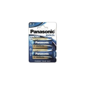 PANASONIC Alkalické baterie EVOLTA Platinum LR20EGE/2BP D 1,5V (Blistr 2ks) PANASONIC Alkalické baterie EVOLTA Platinum LR20EGE/2BP D 1,5V (Blistr 2ks)