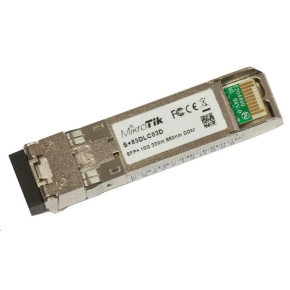 MikroTik SFP+ (miniGBIC) modul S+85DLC03D, MM, 300m, 10G MikroTik SFP+ (miniGBIC) modul S+85DLC03D, MM, 300m, 10G