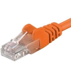 PremiumCord Patch kabel UTP RJ45-RJ45 CAT6 1,5m oranžová PremiumCord Patch kabel UTP RJ45-RJ45 CAT6 1,5m oranžová