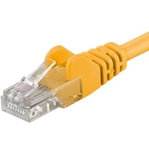 PremiumCord Patch kabel UTP RJ45-RJ45 CAT6 3m žlutá PremiumCord Patch kabel UTP RJ45-RJ45 CAT6 3m žlutá