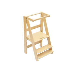 Skládací rostoucí učící věž Moon 92 cm, přírodní (natur) Skládací rostoucí učící věž Moon 92 cm, přírodní (natur)