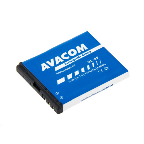 AVACOM Baterie do mobilu Nokia N78 Li-Ion 3,7V 1200mAh (náhrada BL-6F) AVACOM Baterie do mobilu Nokia N78 Li-Ion 3,7V 1200mAh (náhrada BL-6F)