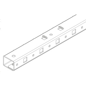 TRITON Zesilující prvek vertikálních lišt pro rozvaděče RTA 47U, zvyšuje nostnost až na 1500kg TRITON Zesilující prvek vertikálních lišt pro rozvaděče RTA 47U, zvyšuje nostnost až na 1500kg