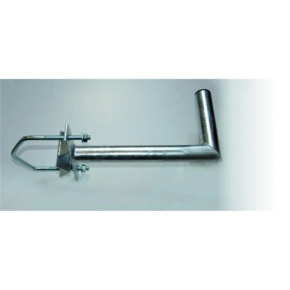 Držák antény na stožár do průměru 150mm s vinklem, žárový zinek, délka 35cm Držák antény na stožár do průměru 150mm s vinklem, žárový zinek, délka 35cm