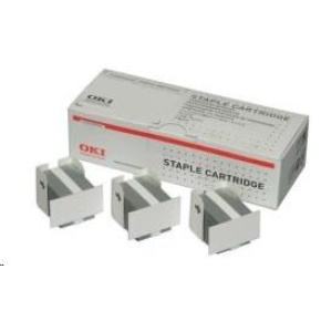 Oki Svorky do vestavěné sešívačky (balení obsahuje 2krab. x 1500ks) pro MB760/770/MC760/770/780/MC853/873 (3 000 svorek) Oki Svorky do vestavěné sešívačky (balení obsahuje 2krab. x 1500ks) pro MB760/770/MC760/770/780/MC853/873 (3 000 svorek)