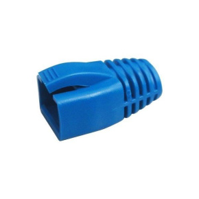Ochrana pro konektor RJ45 Cat6A, snag-proof - modrá, 100ks Ochrana pro konektor RJ45 Cat6A, snag-proof - modrá, 100ks