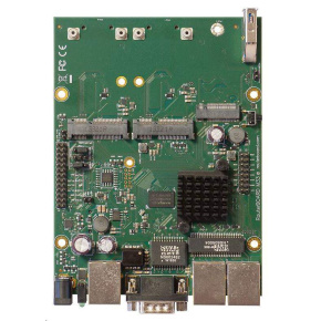 MikroTik RouterBOARD RBM33G, dual-core 880MHz, 256MB DDR3, 3x GLAN, 2x mini-PCIe, 2xSIM slot, 1xM.2, USB, RS232, vč. L4 MikroTik RouterBOARD RBM33G, dual-core 880MHz, 256MB DDR3, 3x GLAN, 2x mini-PCIe, 2xSIM slot, 1xM.2, USB, RS232, vč. L4